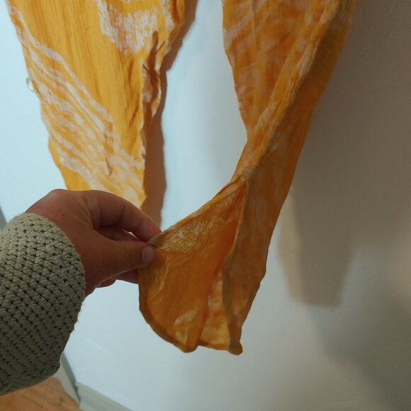 Harem Genie Pant Free People Beach Slouchy Capri Summer Pant Crop Jogger Boho - Picture 6 of 8